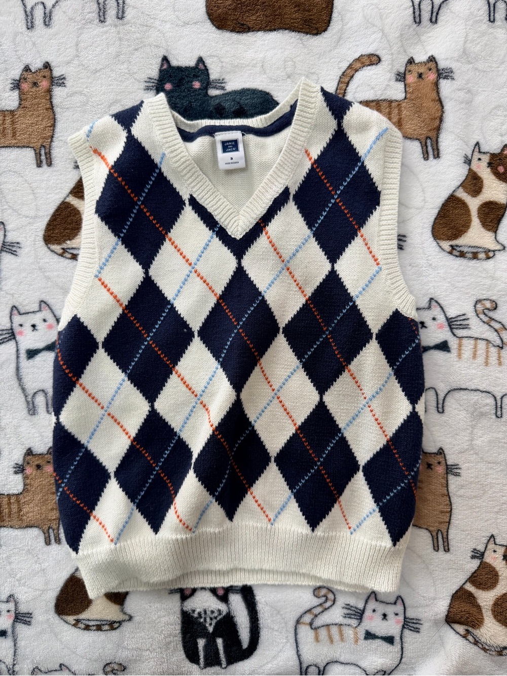 3x$21 Janie and Jack vest toddlers